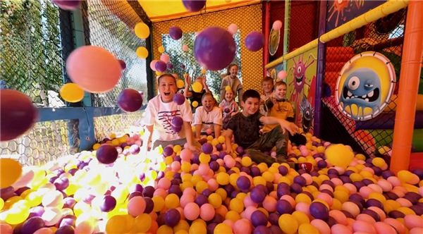 Игровые переходы и горки лабиринта